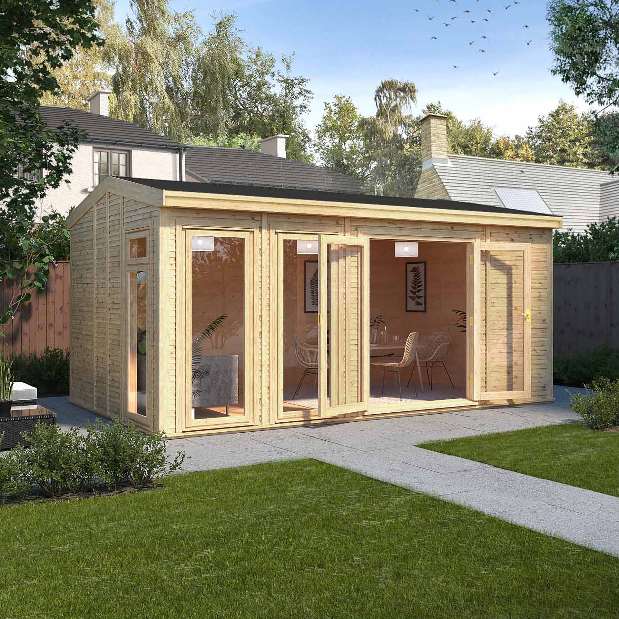 The Rufford 5m x 3m Insulated Garden Room