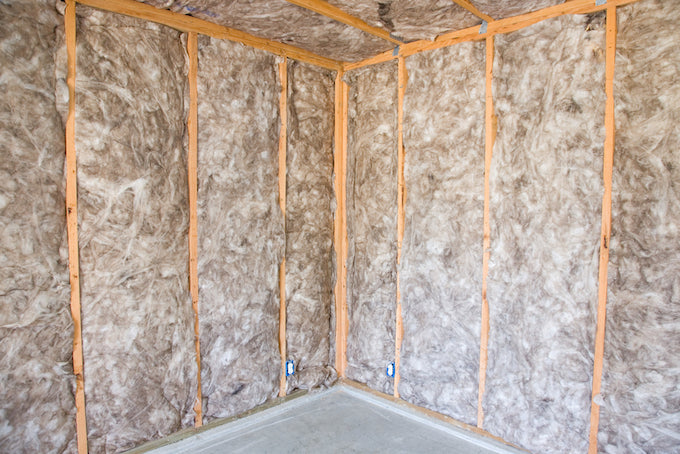 Wall insulation in house Wall insulation in house