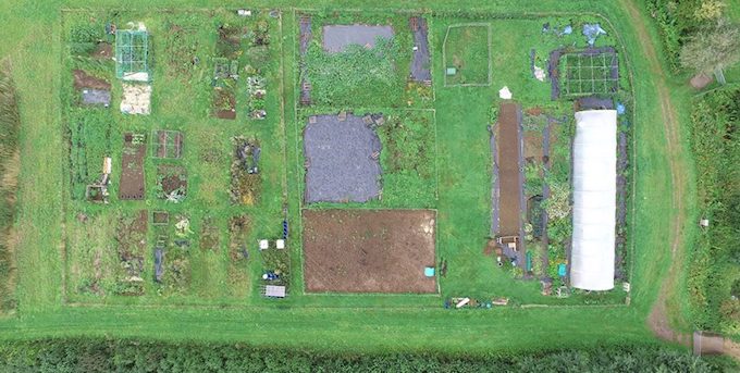 Allotment plot overview Allotment plot overview