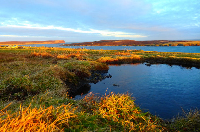 Landscape on Eday, Orkney Landscape on Eday, Orkney