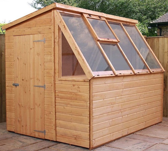 8x6 Shiplap Potting Shed Wooden Greenhouse from Waltons 8x6 Shiplap Potting Shed Wooden Greenhouse from Waltons
