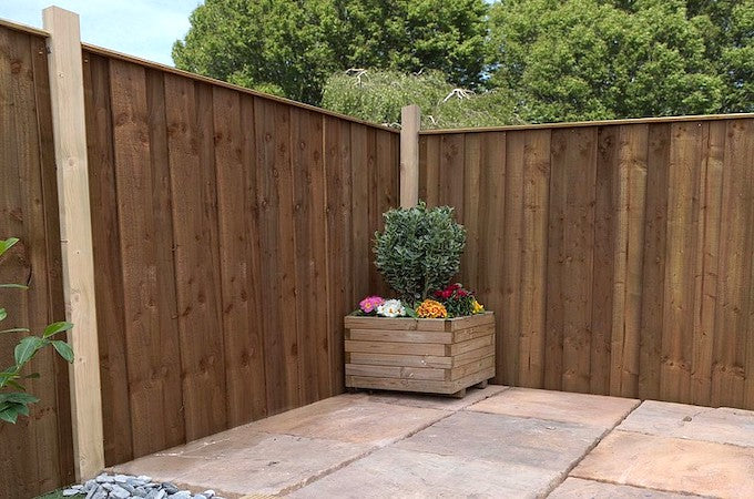 4 x 6 Pressure Treated Vertical Hit & Miss Fence Panel