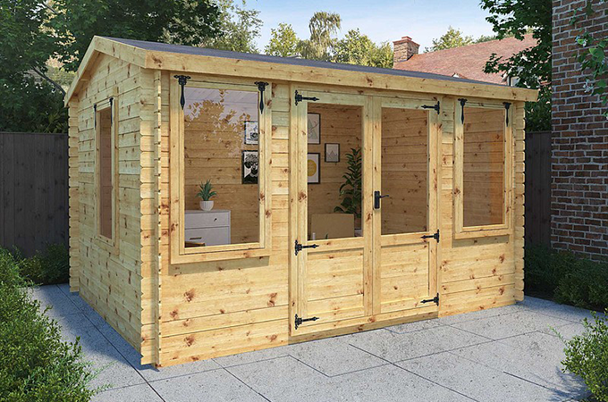 Waltons 4m x 3m log cabin Waltons 4m x 3m log cabin