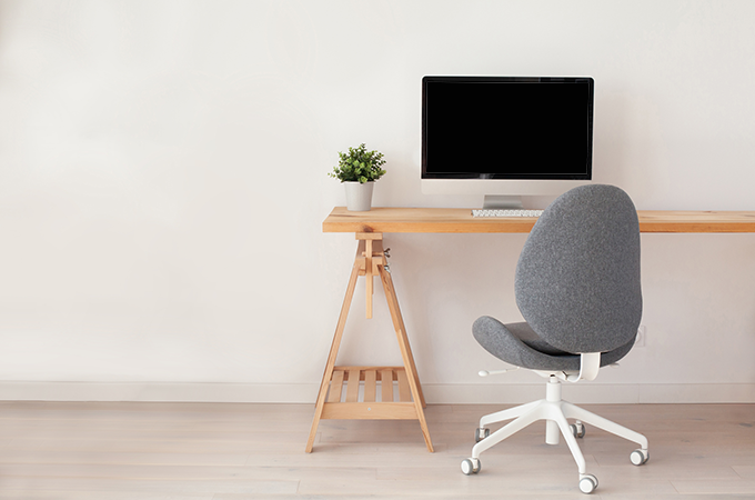 Grey comfortable office chair Grey comfortable office chair