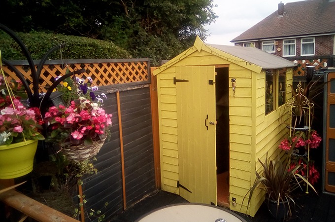 Menpot's shed Menpot's shed
