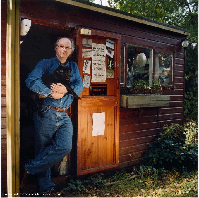 Philip Pullman's shed Philip Pullman's shed