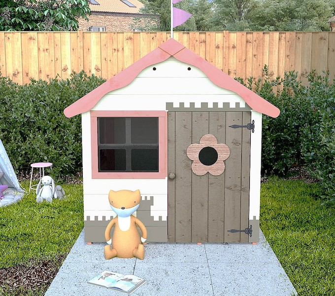 4 x 4 Princess Playhouse 4 x 4 Princess Playhouse