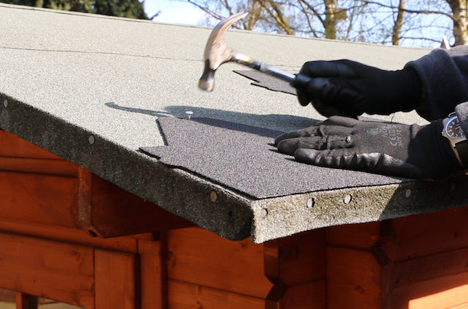 How to put shingles on a shed roof | Waltons Blog 