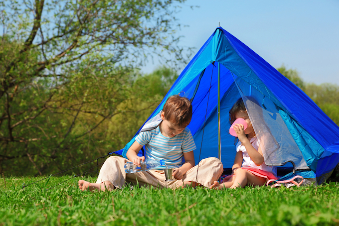 Backgarden camping Backgarden camping