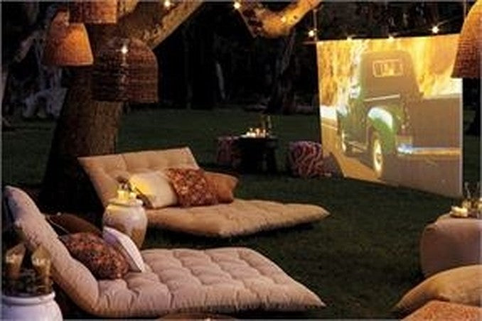 How to turn a shed into a Saturday night family den