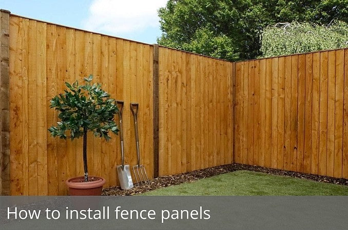 How To Install Fence Panels Waltons Blog Waltons