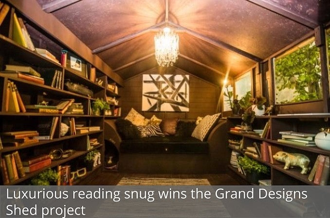 Shed transformed into reading snug wins the Grand Shed ...