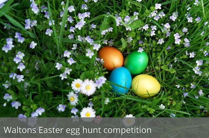 Waltons Easter egg hunt competition