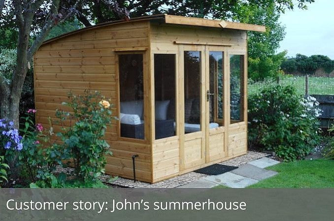 Customer story: John's summerhouse