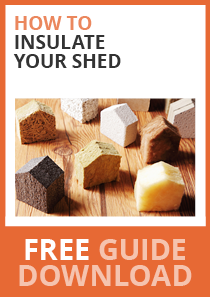 how to insulate your shed - free downloadable guide