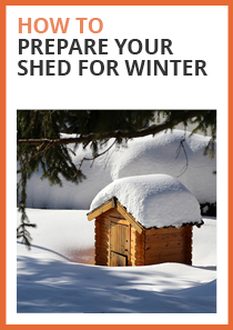 how to prepare your shed for winter