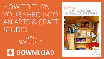 How to turn your shed into an arts & crafts studio