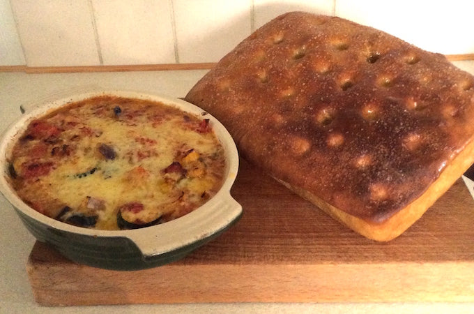 gypsy cheese with home made focaccia gypsy cheese with home made focaccia