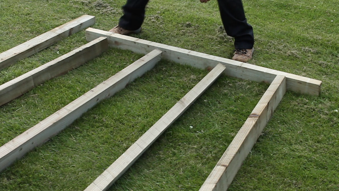 How to build a wooden shed base | Waltons Blog | Waltons Sheds