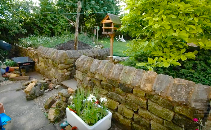Mike’s wildlife garden wall Mike’s wildlife garden wall