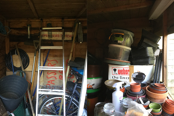 Paul's entry for messy shed Paul's entry for messy shed