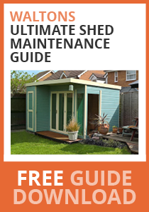 waltons ultimate shed maintenance guide - free downloadable guide
