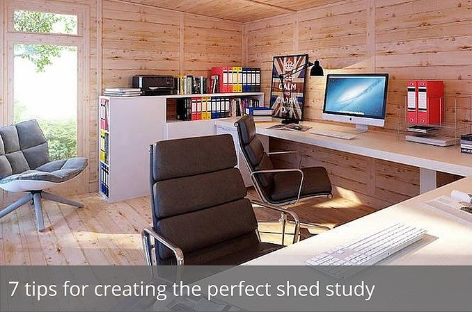 7 tips for creating the perfect shed study