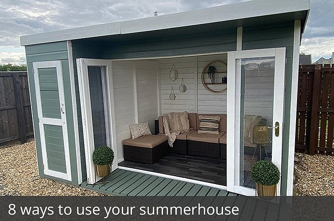 8 ways to use your summerhouse