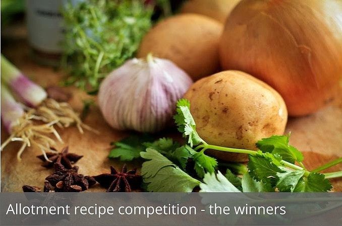 Allotment recipe competition - the winners