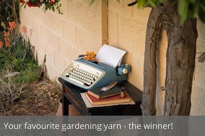 Your favourite gardening yarn - the winner