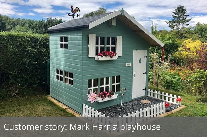 Customer story: Mark Harris' playhouse