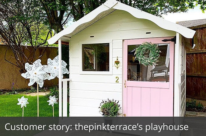 Customer story: thepinkterrace's playhouse