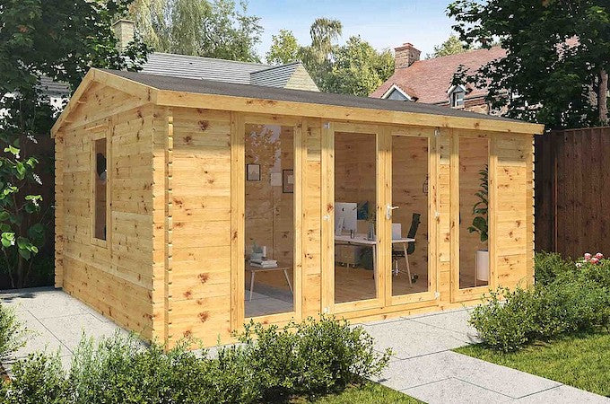 The Shore 5m x 4m Log Cabin from Waltons The Shore 5m x 4m Log Cabin from Waltons