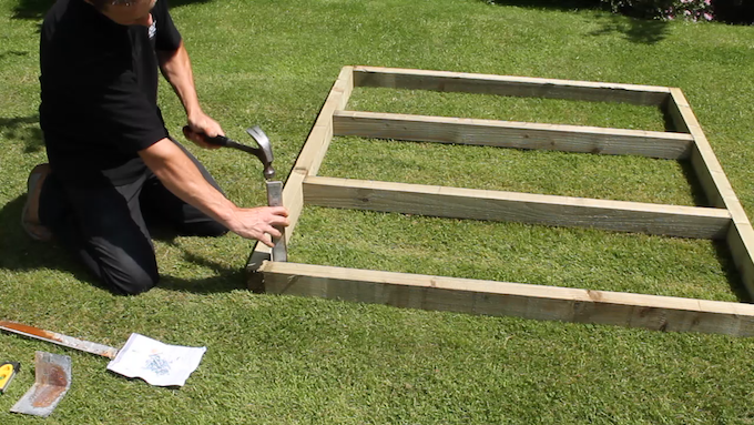 How to build a wooden shed base Waltons Blog Waltons Sheds