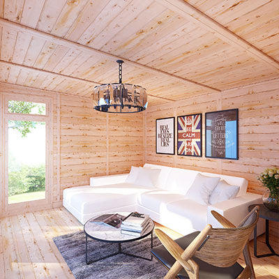 Insulated Garden Room Living Room