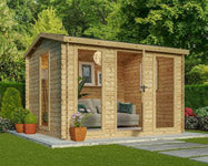 Contemporary Log cabin