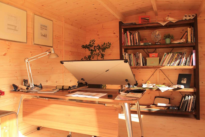 Log Cabin Office