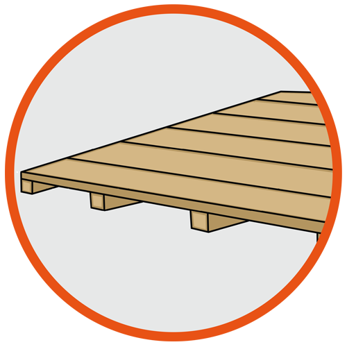 log cabin floor joists illustration