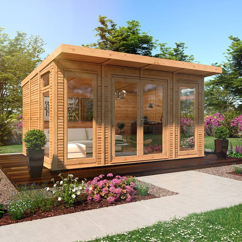 4m x 3m waltons insulated garden room - free installation