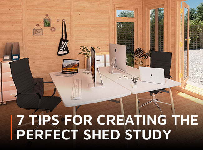 7 tips for creating the perfect shed study