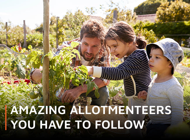Amazing allotmenteers you have to follow