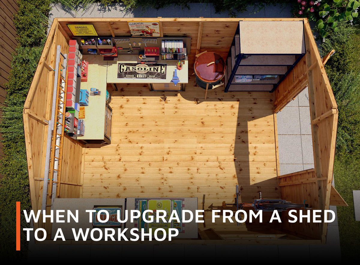 When to Upgrade from a Shed to a Workshop – Waltons