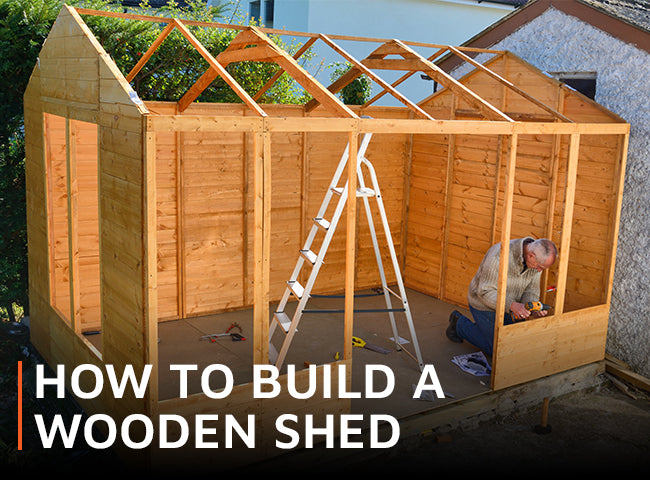 How to build a wooden shed