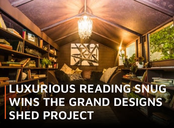 Luxurious reading snug wins the Grand Designs Shed Project