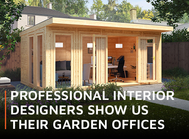 Professional interior designers show us their garden offices