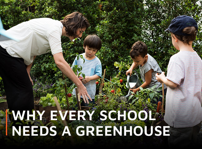 Why every school needs a greenhouse