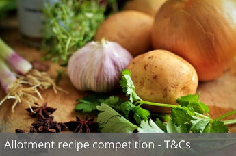 Allotment Recipes Competition - Terms And Conditions