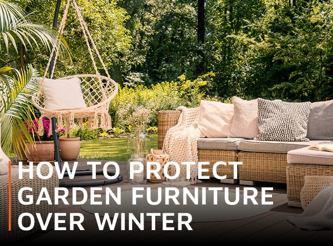 How to protect garden furniture over winter