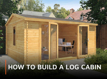 How to build a log cabin