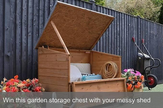 Win more garden storage with your messy shed